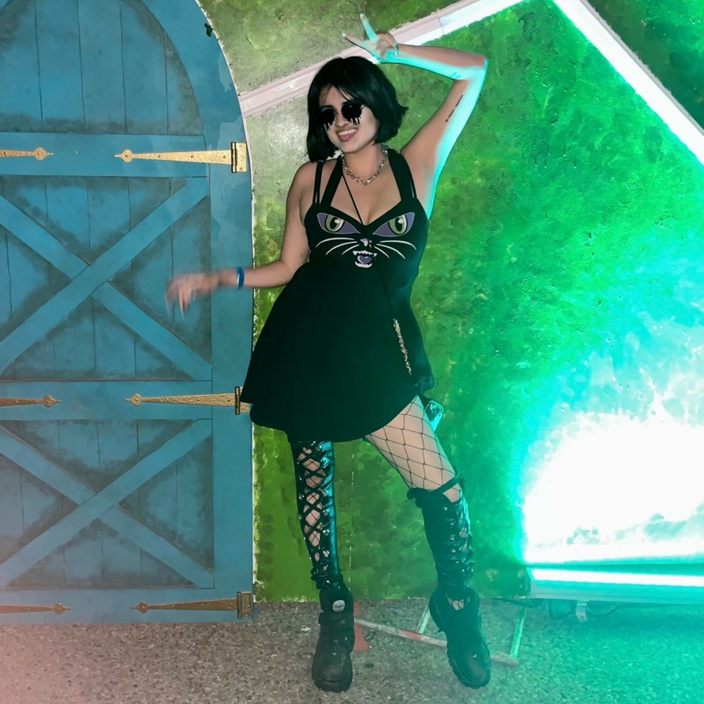 Cat dress